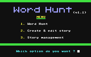 C64 GameBase Word_Hunt