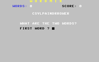C64 GameBase Word_Mix Granada_Publishing_Ltd. 1984