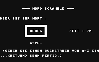 C64 GameBase Word_Scramble