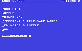 C64 GameBase Word_Search Commodore_Educational_Software
