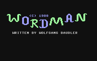 C64 GameBase Wordman CA-Verlags_GmbH/Commodore_Disc 1987
