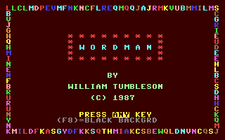 C64 GameBase Wordman CW_Communications,_Inc./RUN 1987