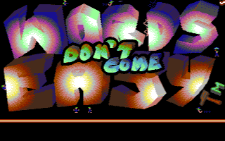 C64 GameBase Words_Don't_Come_Easy GO64! 1997
