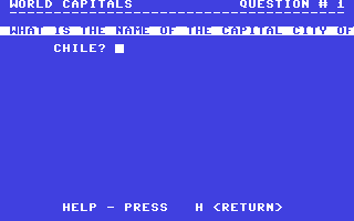 C64 GameBase World_Capitals Commodore_Educational_Software 1983