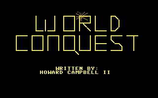 C64 GameBase World_Conquest (Public_Domain)