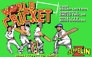 C64 GameBase World_Cricket Zeppelin_Games 1992