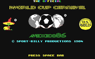 C64 GameBase World_Cup_Carnival_-_Mexico_'86 US_Gold 1985