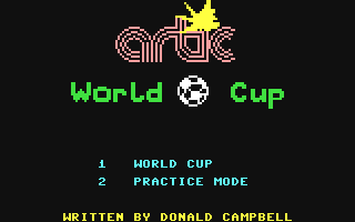 C64 GameBase World_Cup Artic_Computing_Ltd. 1984