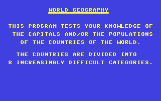 C64 GameBase World_Geography Superior_Software_Ltd. 1984