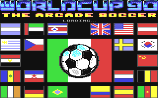 C64 GameBase Worldcup_90_-_Arcade_Soccer Genias 1990