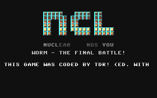 C64 GameBase Worm_-_The_Final_Battle (Public_Domain) 1989