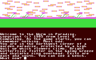 C64 GameBase Worm_in_Paradise Level_9_Computing 1985