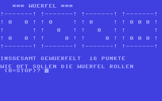 C64 GameBase Würfel Pflaum_Verlag_München 1985