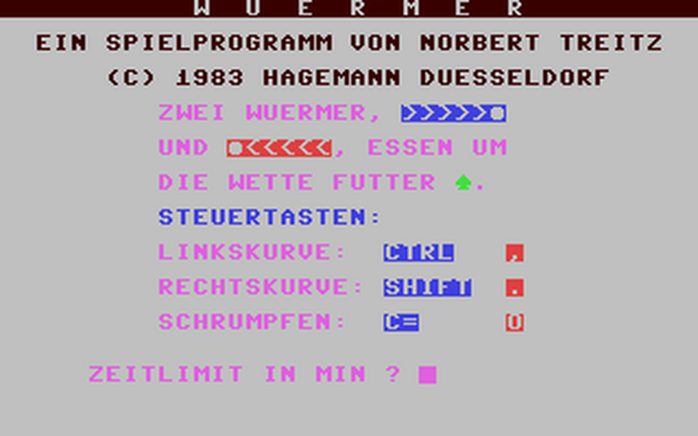 C64 GameBase Würmer Lehrmittelverlag_Hagemann 1984