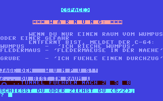 C64 GameBase Wumpus Creative_Computing 1979