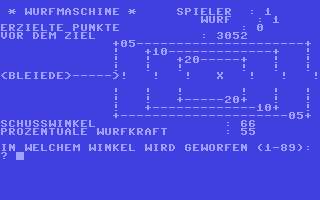 C64 GameBase Wurfmaschine Pflaum_Verlag_München 1985