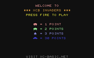 C64 GameBase XCB_Invaders (Public_Domain) 2019