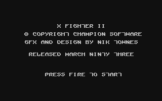 C64 GameBase X_Fighter_II Champion_Software 1993