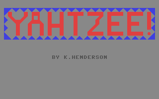 C64 GameBase Yahtzee! Argus_Specialist_Publications_Ltd./Home_Computing_Weekly 1985