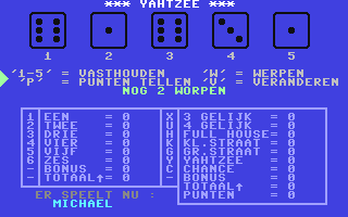 C64 GameBase Yahtzee Commodore_Info 1990