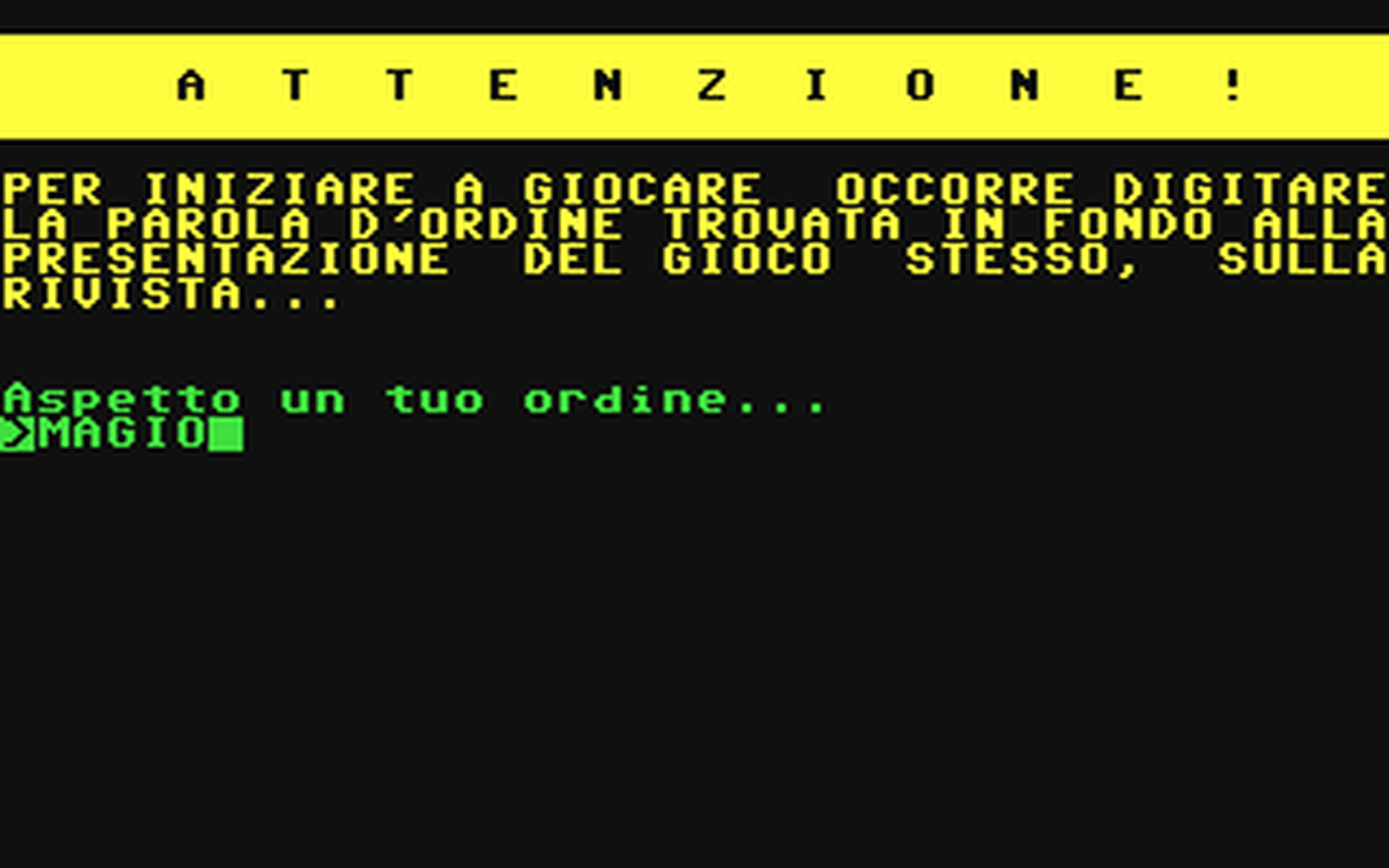 C64 GameBase Yarkho_-_Il_Segreto_di_Obnyr Edizioni_Hobby/Viking 1987