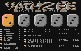 C64 GameBase Yathzee CP_Verlag/Magic_Disk_64 1992