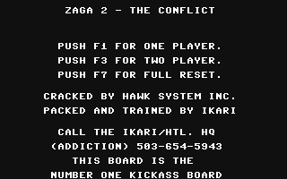 C64 GameBase Zaga_II_-_The_Conflict Kingsoft 1984