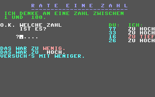 C64 GameBase Zahlen_raten Moderne_Verlags-Gesellschaft 1984