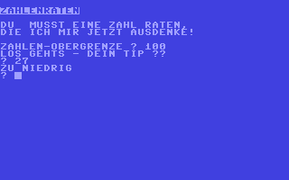 C64 GameBase Zahlenraten (Public_Domain)
