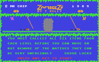 C64 GameBase Zambeezi [Mr._Chip_Software] 1985