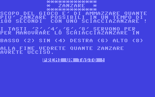 C64 GameBase Zanzare Gruppo_Editoriale_Jackson 1984