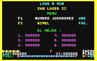 C64 GameBase Zax_Laser_II Load'N'Run 1986