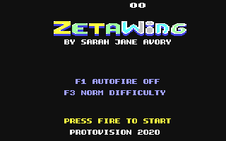 C64 GameBase Zeta_Wing Protovision 2020