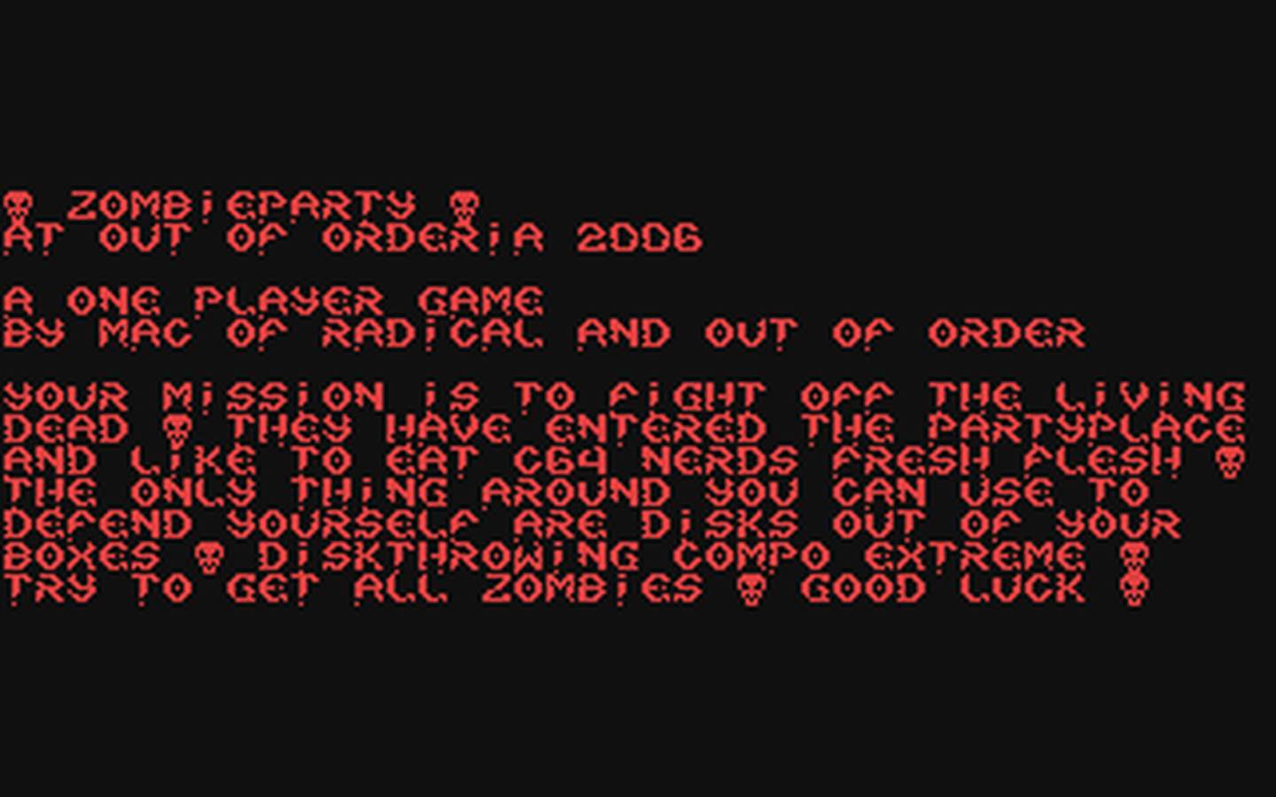 C64 GameBase Zombieparty The_New_Dimension_(TND) 2006