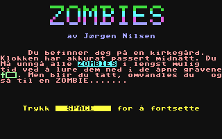 C64 GameBase Zombies Computerworld_Danmark_AS/RUN 1985