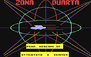 C64 GameBase Zona_Quarta_-_Attentato_a_Denver Edisoft_S.r.l./Next_Strategy 1986