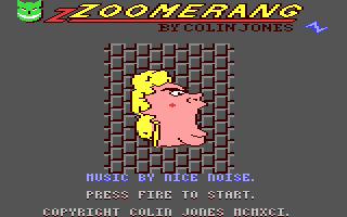C64 GameBase Zoomerang Atlantis_Software_Ltd. 1991