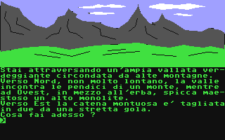 C64 GameBase Zoram_il_Guerriero_-_La_Prova Edizioni_Hobby/Explorer 1987