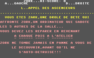 C64 GameBase Zork Hebdogiciel 1984