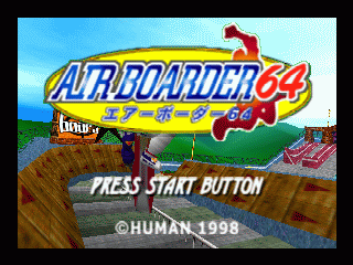 N64 GameBase Air_Boarder_64_(J) Human_Entertainment 1998
