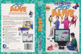 SMD GameBase Art_Alive! Sega_BORRAR 1991