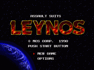SMD GameBase Assault_Suits_Leynos DreamWorks 1990