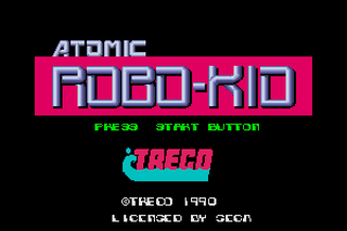 SMD GameBase Atomic_Robo-kid Treco 1990