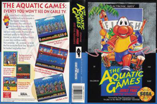 SMD GameBase Aquatic_Games_Starring_James_Pond,_The Electronic_Arts,_Inc. 1992
