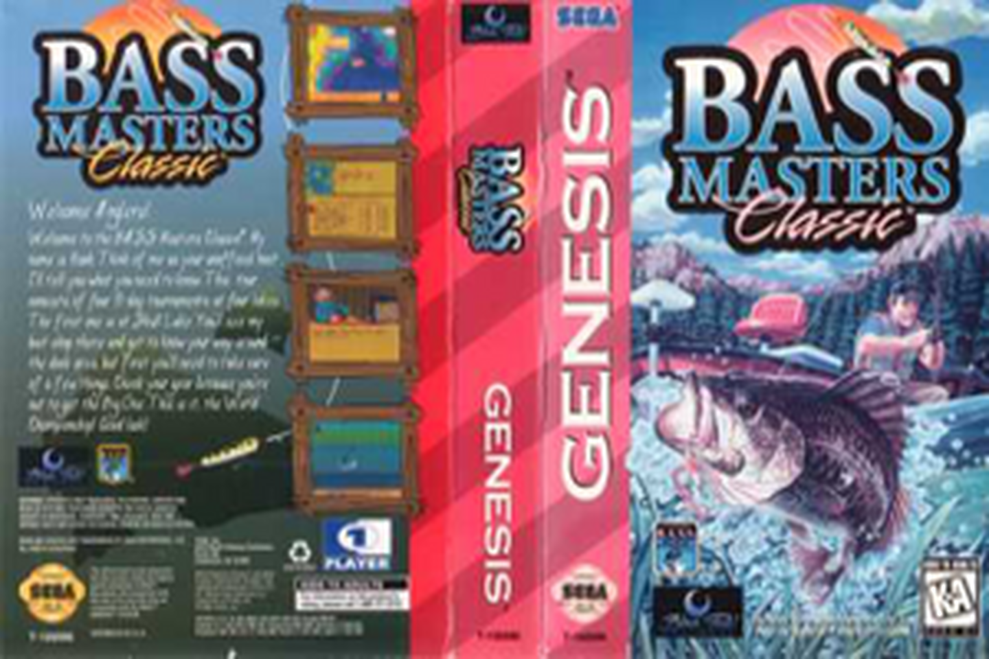 SMD GameBase Bass_Masters_Classic THQ_Inc. 1995