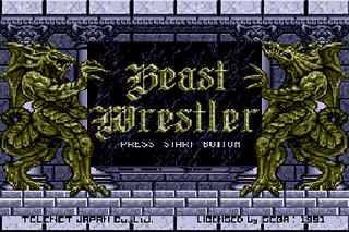 SMD GameBase Beast_Wrestler Telenet_Japan_Co.,_Ltd. 1991