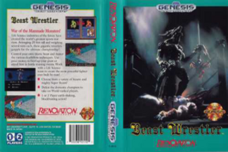 SMD GameBase Beast_Wrestler Telenet_Japan_Co.,_Ltd. 1991