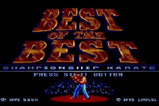 SMD GameBase Best_Of_The_Best:_Championship_Karate Electro_Brain_Corp. 1992