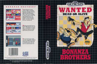 SMD GameBase Bonanza_Bros. SEGA_Enterprises_Ltd. 1991