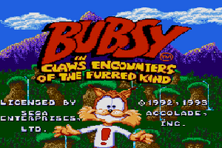 SMD GameBase Bubsy:_Claws_Encounters_of_the_Furred_Kind Accolade,_Inc. 1992